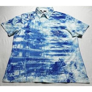 Keepsakers Indycar Button Shirt Brickyard Indianapolis Motor Speedway Indy 500